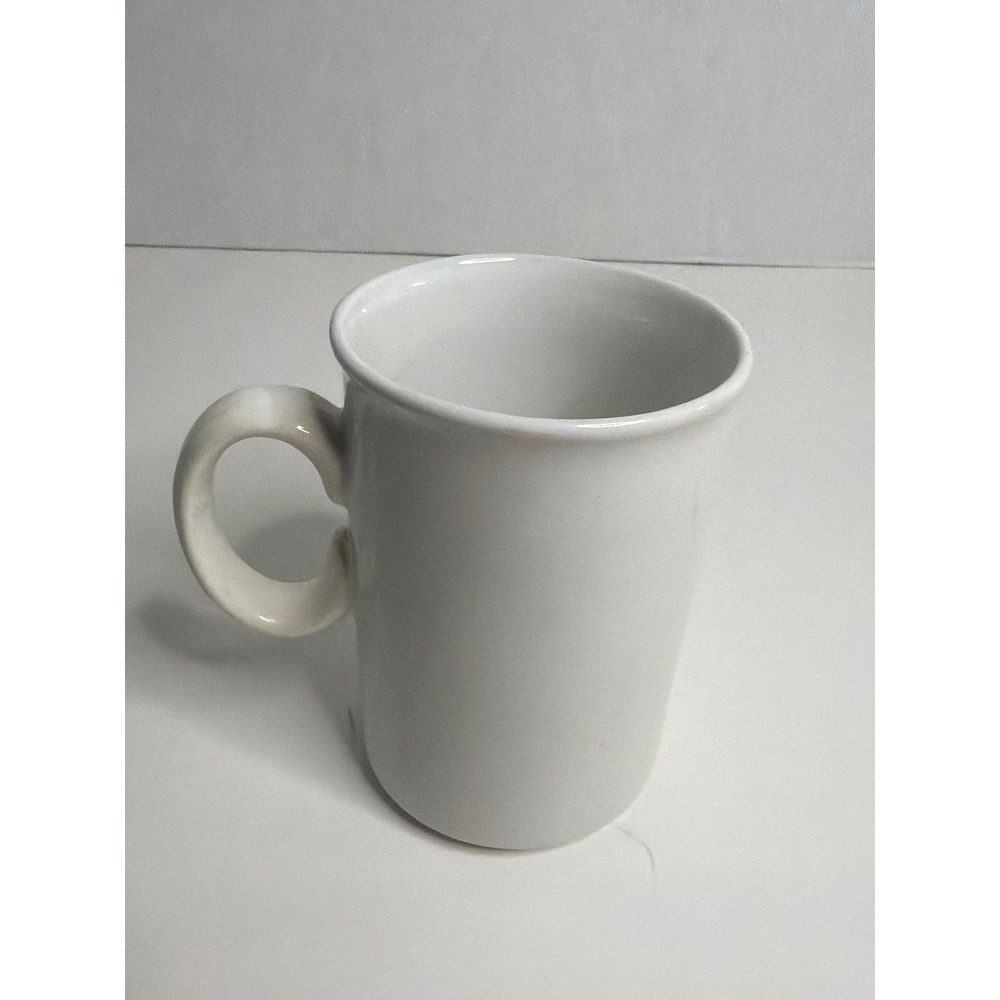 Vintage JCPenney 97th Anniversary 1999 Coffee Mug Golden Rule Store White Blue - Picture 3 of 7